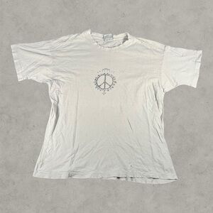 Vintage Ottofest Shirt Mens Xl White 90s Faded Grateful Dead Liquid Blue Rare